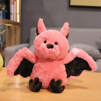 1pc 24CM Cartoon Bat Plush Toy Dark Elf Cute Bat Baby Soft Personality With Sleep Storytelling Plush Toy Gift For Children Kids
