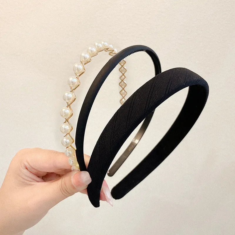 3pcs Set Fashion Girls Women Cloth Hair Bands Headdress Headband Girls Hairband Hair Hoop Female Hair Accessories Headwear