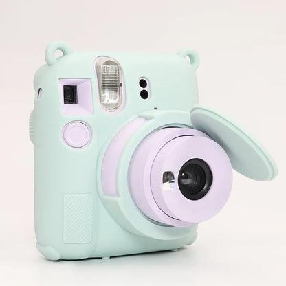 Fujifilm Mini12 Silicone Case Shockproof Drop-Proof Lightweight Soft Protector Cover Camera Body Skin Instant Camera Accessories