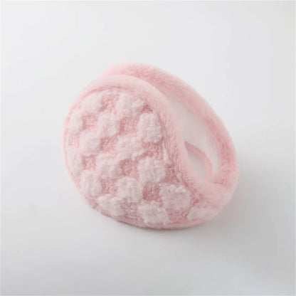 Fashion Coldproof Autumn Winter Earmuffs Thicken Warm Plush Women Men Ear Muffs Comfortable Windproof Earflap Outdoor