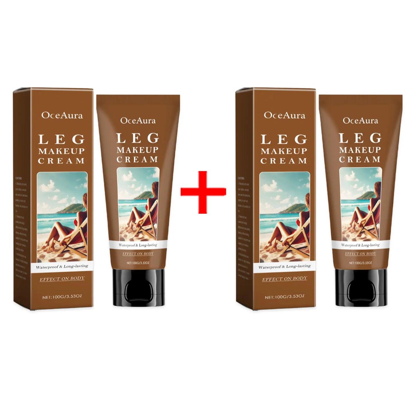 Leg Makeup Body Lotion Long-Lasting Waterproof Anti-Transfer Concealer Even Skin Tone Wheat Tan Brown Liquid Bronze Foundation