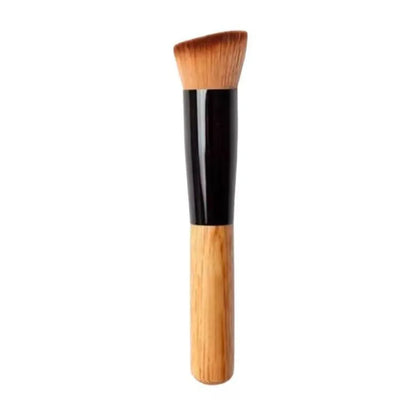 Portable Angled Makeup Brushes Flat Top Multifunctional Concealer Makeup Brushes Professional Soft Cosmetic Makeup Tool