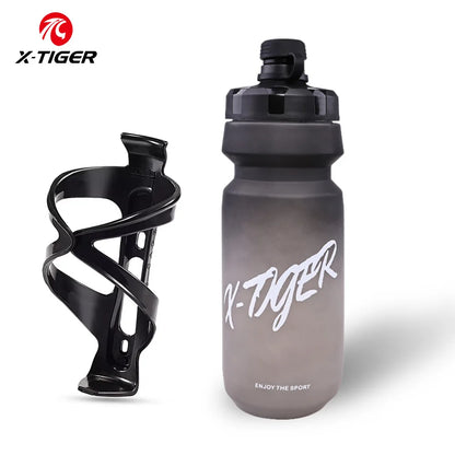 X-TIGER Cycling Water Bottle Mountain Road Bicycle Squeeze Cup 650ml Outdoor Sports Portable Bike Bottle Cycling Equipment
