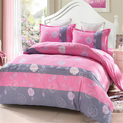 Multi-size Sheet Duvet Cover Pillowcase  Home Textile Bedding Single Piece Bedding Single Person Double Quilt Cover