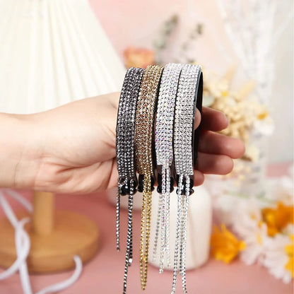 New Glitter Rhinestones Hair Claw Clip For Women Meatball Head Fixed Hair Styling Tools Hairpin Accessories Hair Ornaments