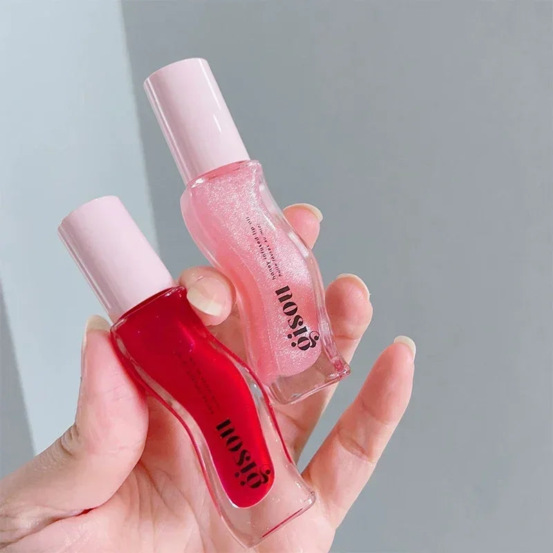 Gisou Watermelon Strawberry Essence Reduce Lip Line Gloss Easy To Carry Makeup Care Remove Dead Skin  Lip Oil Honey Nourish Hair