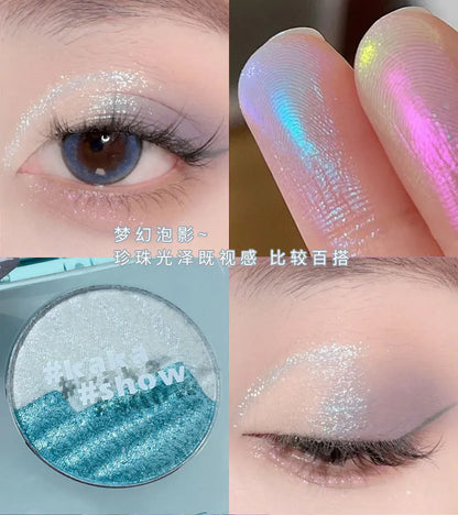NEW Diamond Highlight Palette Glitter Mashed Potatoes Highlighter Makeup Gel Face and Body Brighten Natural Contour Shadow