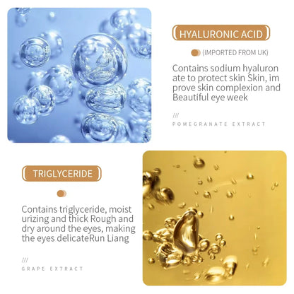 BIOAQUA White Rice Eye Cream Lighting Eyes Firming Eye Creams Anti Dark Circle Puffiness Moisturizing Eyes Skin Care