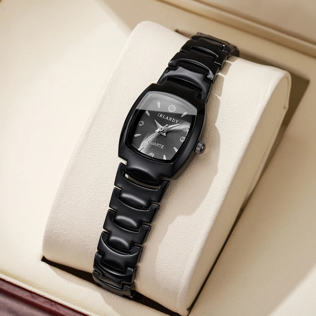 Elegant Women Watches Fashion Square Analog Quartz Watch For Ladies Wristwatch Clock Reloj Mujer（Without Box）
