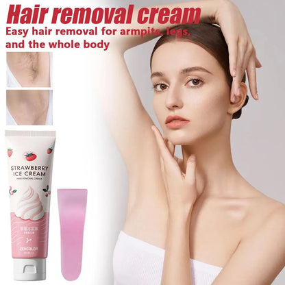 60g Universal Hair Removal Cream Strawberry Flavor Irritating And Leg Hair Non Gentle And Armpit Hair Easy To Remove And Cl Q5e6