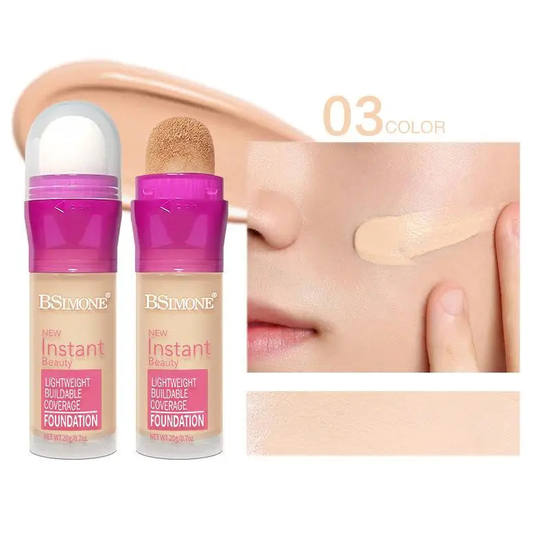 1Pc BSIMONE Matte Liquid Foundation Sponge Applicator – Oil-Control, Long-Lasting, Waterproof BB Cream For Brightening