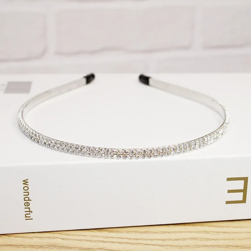 2024 New Fashion Multiple Styles Luxurious All-match Rhinestones Hairbands Headband  for Women Girl Hair Accessories Headwear