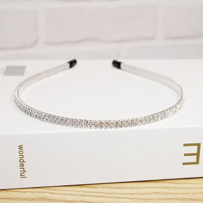 2024 New Fashion Multiple Styles Luxurious All-match Rhinestones Hairbands Headband  for Women Girl Hair Accessories Headwear