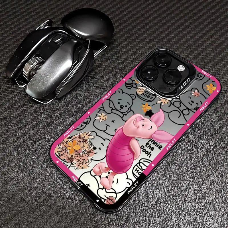 Disney Winnie The Pooh Phone Case for Apple iPhone 16 15 Pro Max 13 14 Plus 12 11 Pro plus  Matte