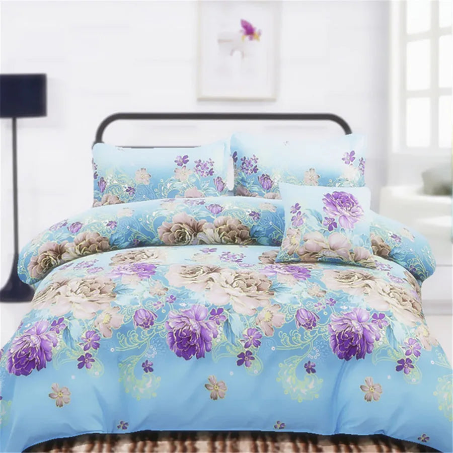 Multi-size Sheet Duvet Cover Pillowcase  Home Textile Bedding Single Piece Bedding Single Person Double Quilt Cover
