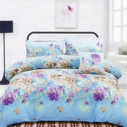 Multi-size Sheet Duvet Cover Pillowcase  Home Textile Bedding Single Piece Bedding Single Person Double Quilt Cover