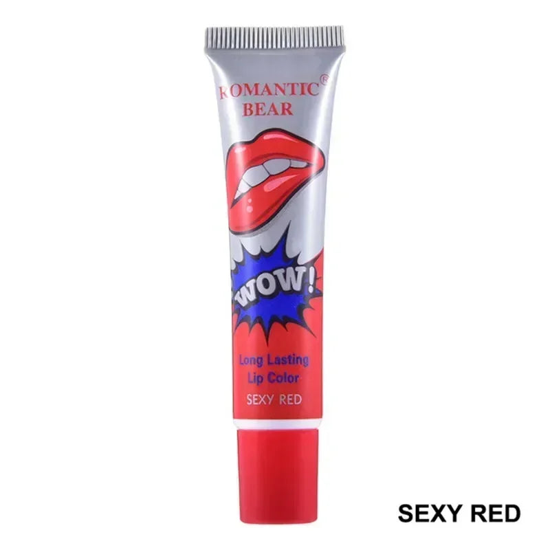 Waterproof Long Lasting Tear Lipstick Lip Gloss Amazing Peel Off Liquid Lipstick Women Sexy Makeup Tear Pull Lips Mask Cosmetics