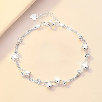 925 Sterling Silver 4MM Twisted Rope Bracelets for Women Men Fashion Minimalist Couple Chain Bracelet Unisex Party Jewelry Gifts