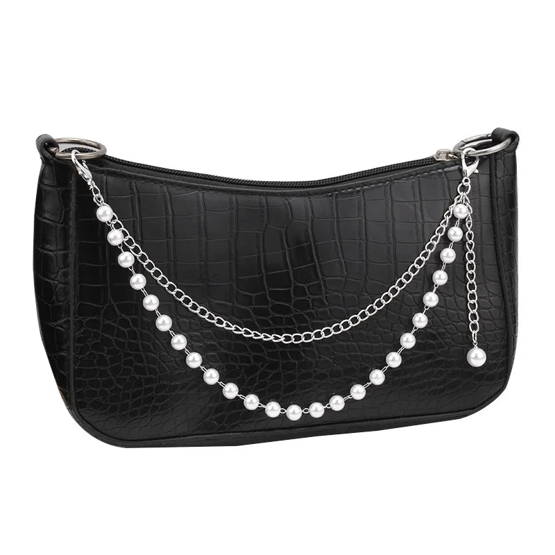 Bag Decoration Metal Chain Strap Pants Clothing Chain Shoulder Bags Chain Bag Handle Pendant With Lobster Buckle Multi-layer DIY