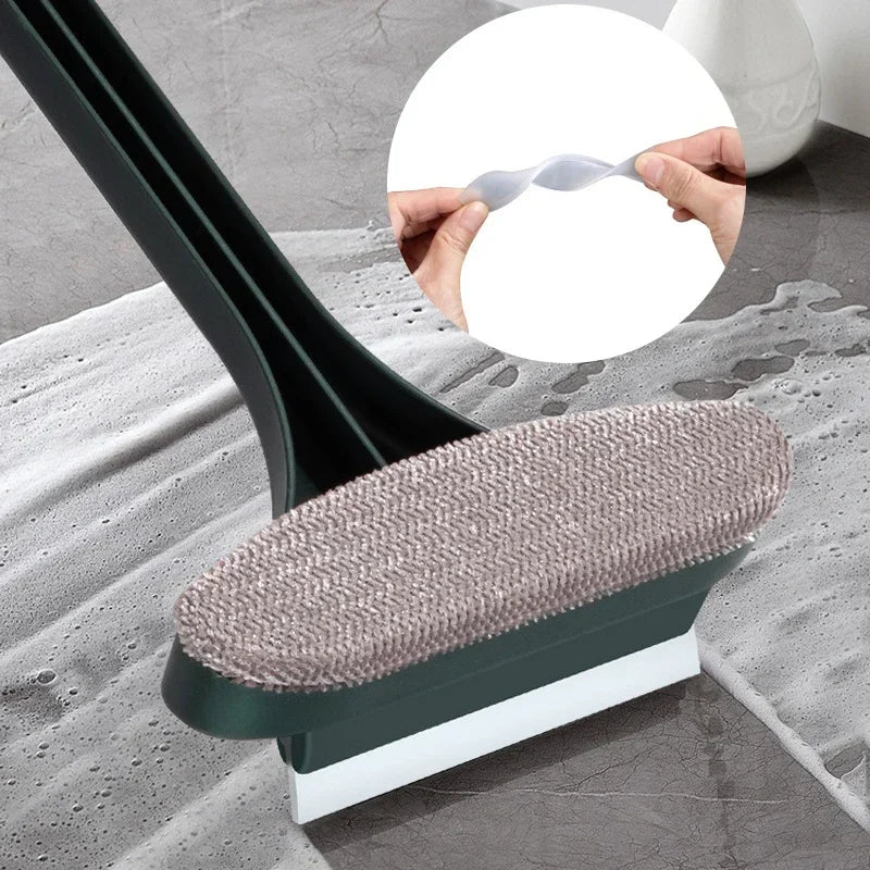 Multifunctional Anti-mosquito Screen Brush Glass Brush Dry and Wet Dual-use Household Cleaning Dust Brush Window Cleaning Tool