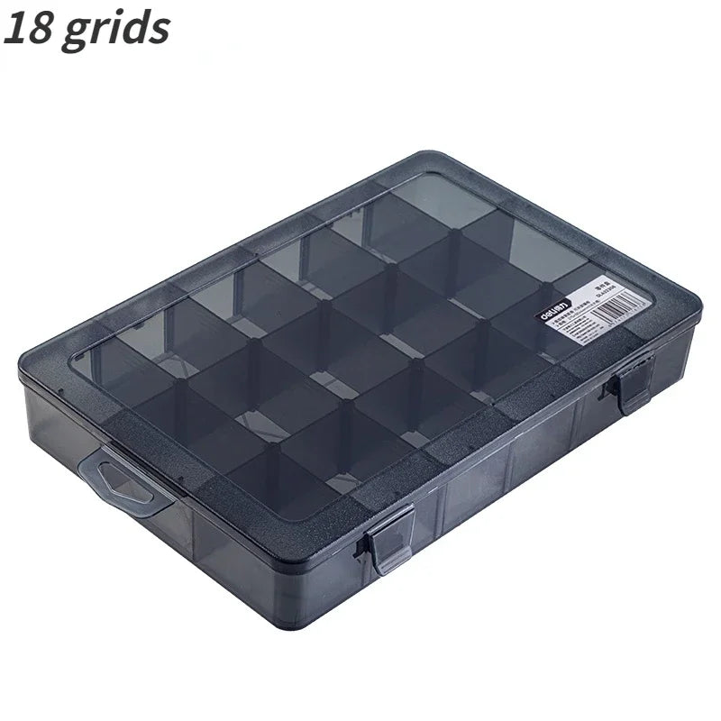 1Pcs 9-24 Grid Adjustable Tools Box Storage Plastic Storage Boxes for Jewellery Tool Parts Multifunction Tools Storage Organizer