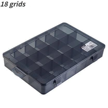 1Pcs 9-24 Grid Adjustable Tools Box Storage Plastic Storage Boxes for Jewellery Tool Parts Multifunction Tools Storage Organizer