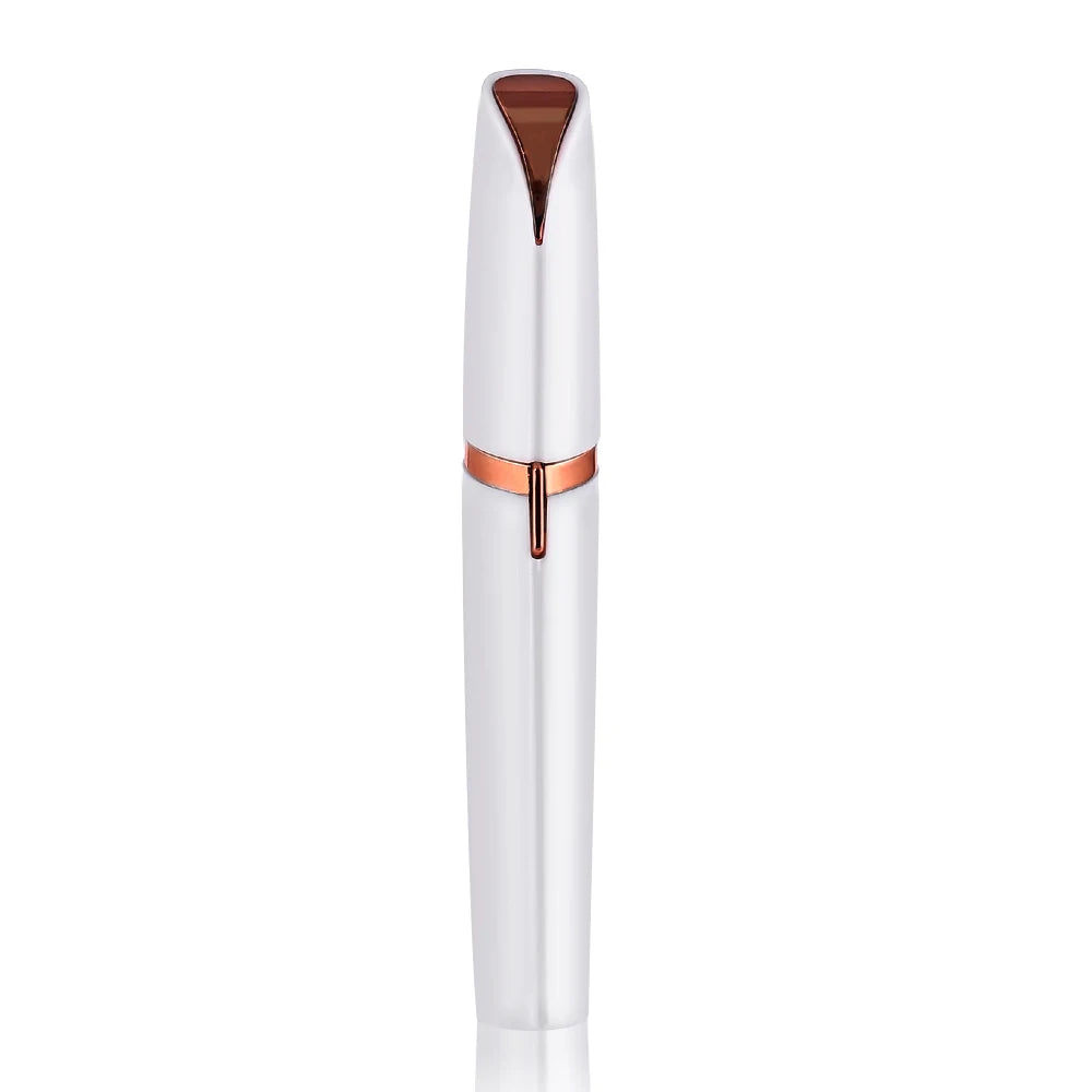 Portable Electric Eyebrow Trimmer Pen for Women, Painless Precision Eyebrow Shaver Razor blades for Face Hair Removal Tools