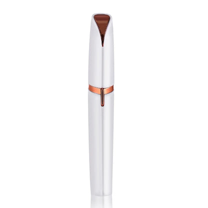Portable Electric Eyebrow Trimmer Pen for Women, Painless Precision Eyebrow Shaver Razor blades for Face Hair Removal Tools