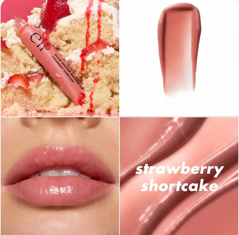 Elf Christmas Lip Gloss Lip Balm Moisturize and Protect The Lip Skin As A Base Beautify The Lip Condition New Green Primer 75ml