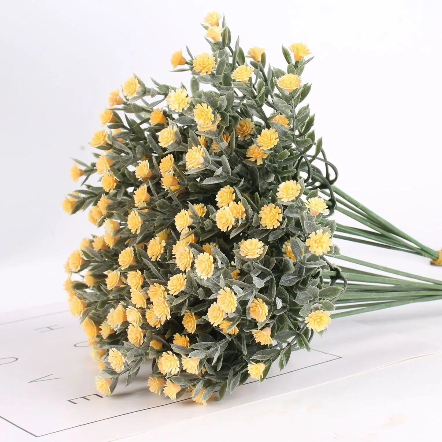 Arrangement Wedding Bouquet Floral Babysbreath Gypsophila Fake Flowers Artificial Flowers