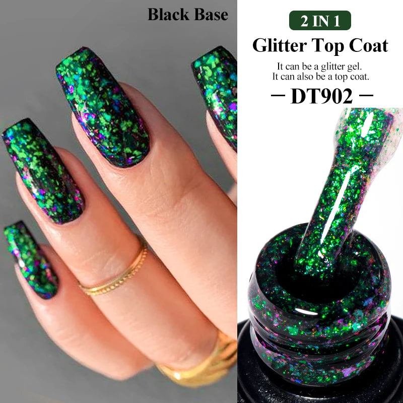 7ml Red Series Cat Magnetic Gel Nail Polish Sparkle Glitter Semi Permanent Nail Art UV Gel Varnish Manicure For Valentines Nails