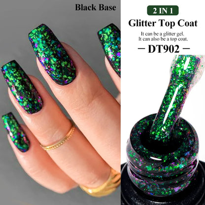 7ml Red Series Cat Magnetic Gel Nail Polish Sparkle Glitter Semi Permanent Nail Art UV Gel Varnish Manicure For Valentines Nails