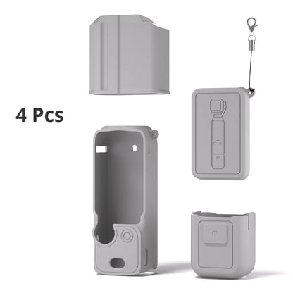 Silicone Case for DJI OSMO Pocket 3 Protective Cover Pocket3 dji Accessories Quality Material case for Osmo Pocket 3