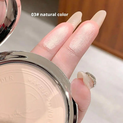 3 Color Natural Pink Loose Powder Oil Control Waterproof Mineral Face Pressed Makeup Powder Cosmetic Long Lasting Setting Powder