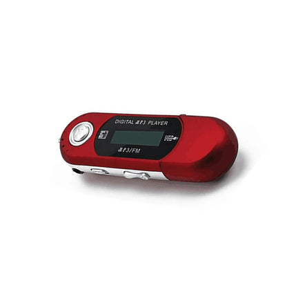 Mini MP3 Player USB 2.0 Small Flash Drive Multilanguage LCD Music Player with 3.5mm Audio Jack Automatic Shutdown High Quality