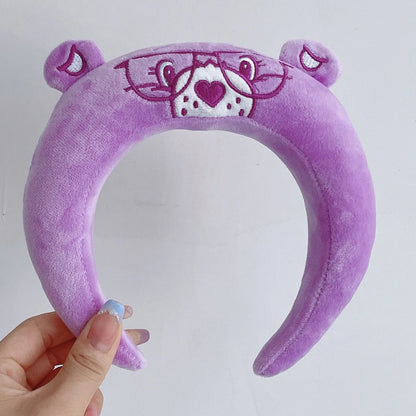 Instagram style Korean super cute doll hairband, internet celebrity face wash hairband, cute and funny hairband headband, female
