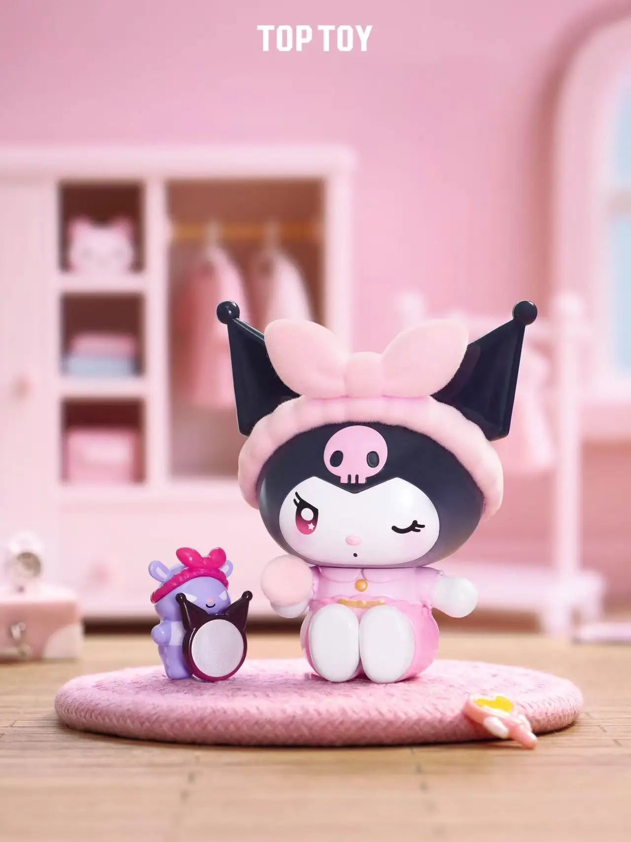 Sanrio Characters Kuromi Blind Box Sparkling Idol Series Trendy Doll Garage Kit Desktop Ornament Children Birthday Toy Gift