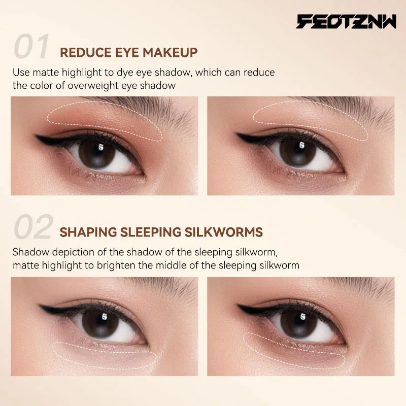 Feotznw Light and Shadow 3D Contusion High Disc Matte Comprehensive five-color Disc Profile and Nose shadow integrated