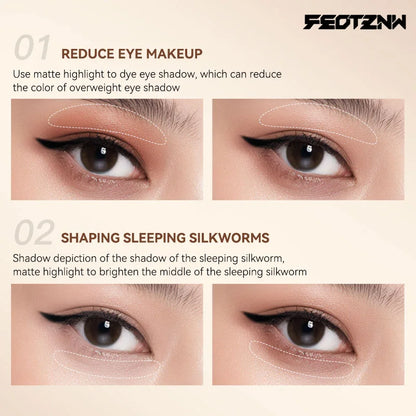 Feotznw Light and Shadow 3D Contusion High Disc Matte Comprehensive five-color Disc Profile and Nose shadow integrated