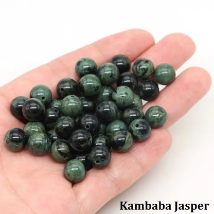 4 6 8 10mm Natural Black Tourmaline Beads Round Smooth Loose Stone Bead For Jewelry Making Diy Bracelet Necklace Accessories