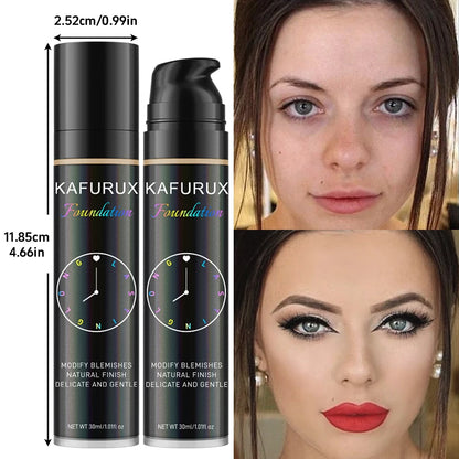 8 colors Liquid Foundation Effective Concealer Waterproof Sweat-resistant Face Korean Makeup Porfession Face Base Cosmetics Gift