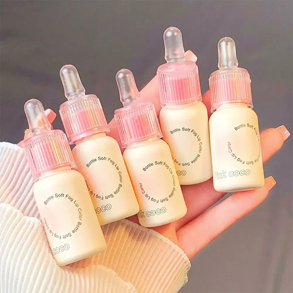 New Milk Tube Mirror Lip Glaze Water Light Glass Lip Gloss Pink Bean Paste Mirror Lipstick Moisturizing Sexy Red Lip Tint Makeup