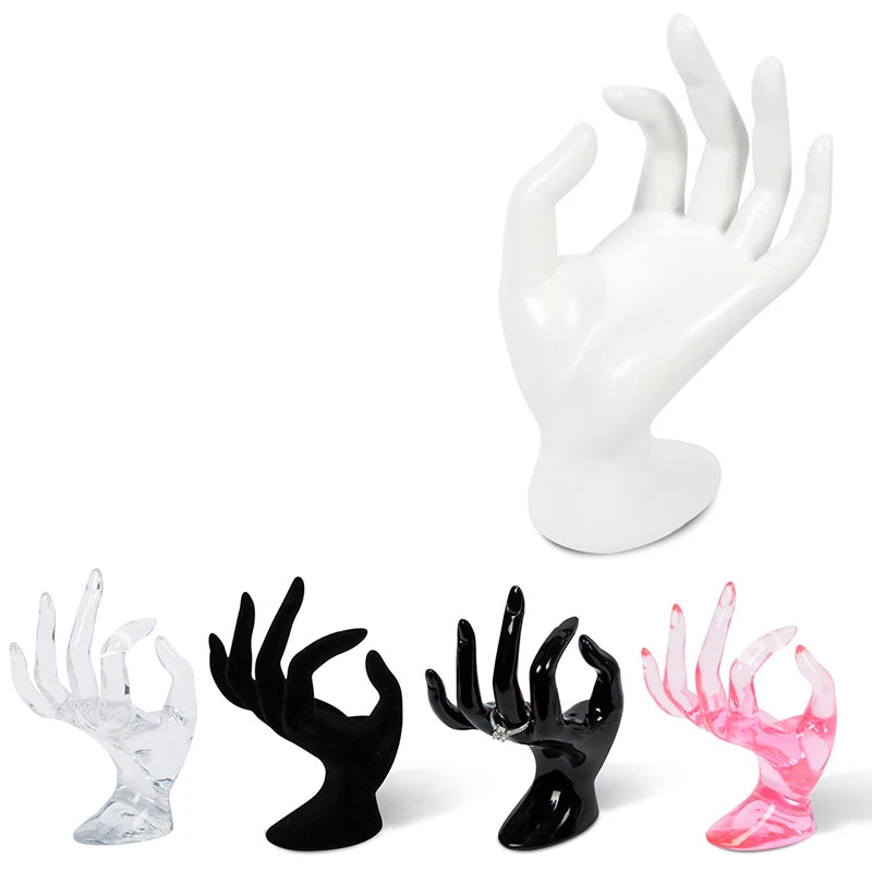 Female Mannequin Hand Jewelry Bracelet Ring Watch Gloves Display Stand Model