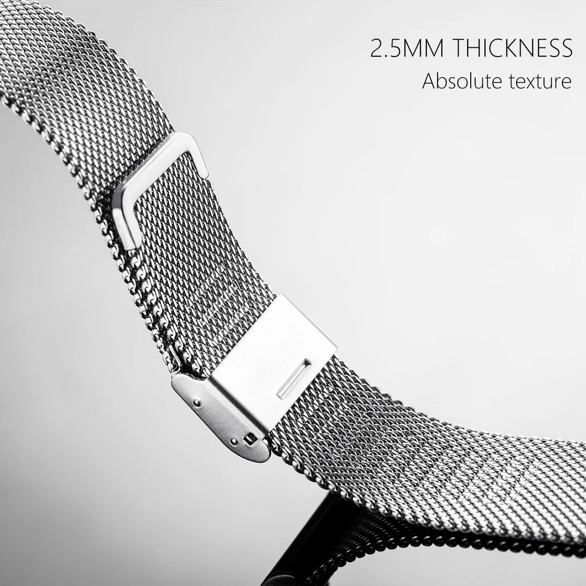 18/20/22/24mm Metal Strap for Samsung Galaxy Watch 765 40/44mm Mesh Bracelet for Huawei Watch GT6 5 GT5Pro 4/3Pro 46mm Wristband