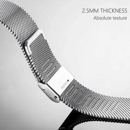 18/20/22/24mm Metal Strap for Samsung Galaxy Watch 765 40/44mm Mesh Bracelet for Huawei Watch GT6 5 GT5Pro 4/3Pro 46mm Wristband