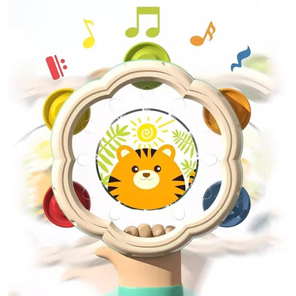 Baby Musical Instruments Drum Toys Montessori Learning Toys for Toddlers 1-3 Baby Early Hand Development Interactive Music Toys