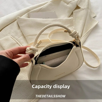 French Luxury Fashion Women's Bag Handbags Ladies Solid Color High-end Texture Versatile Shoulder Bag for Woman