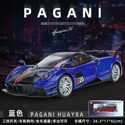 1:18 Scale Luxury Alloy Car Model Fashionable Collectible Vehicle Decoration Blind Box Non-Remote Control Toy from Mainland Chin