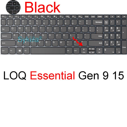 Keyboard Cover for Lenovo LOQ Gaming 15 16 17 15AHP10 15IRX10 17IRX10 15ARP9 15IAX9 15AHP9 11 Silicone Protector Skin Case 15.6