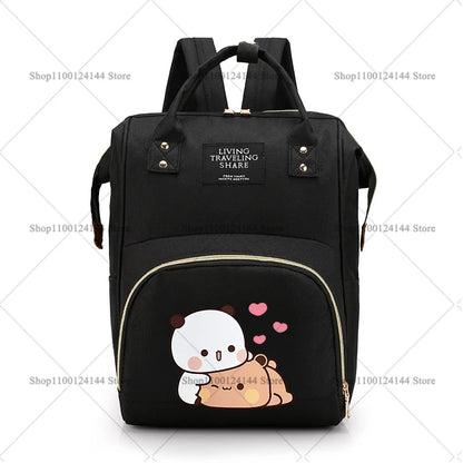 Bubu Dudu Backpack Bag Mummy Yier Bear Panda Bag Mom Baby Multi-function Waterproof Outdoor Travel Diaper Bags for Baby Care